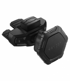 Spigen uchwyt samochodowy do wejścia CD QS24 magnetyczny czarny Spigen BRA010227