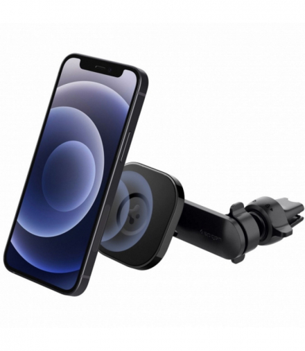 Spigen uchwyt samochodowy do kratki ITS12 MagSafe magnetyczny czarny Spigen BRA010830