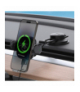 Spigen uchwyt samochodowy z ładowarką UTS35W Onetap Universal Windshield & Dashboard Car Mount Wireless Charger black TFO BRA012778