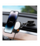 Spigen uchwyt samochodowy z ładowarką ITM35W Onetap Pro 3 Magnetic Magsafe Dashboard Car Mount Wireless Charger black TFO BRA012780