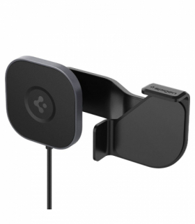 Spigen ITT90W Onetap Magnetic Magsafe Screen Car Mount Wireless Charger Tesla Model 3 / Y / X / S czarna TFO BRA013218