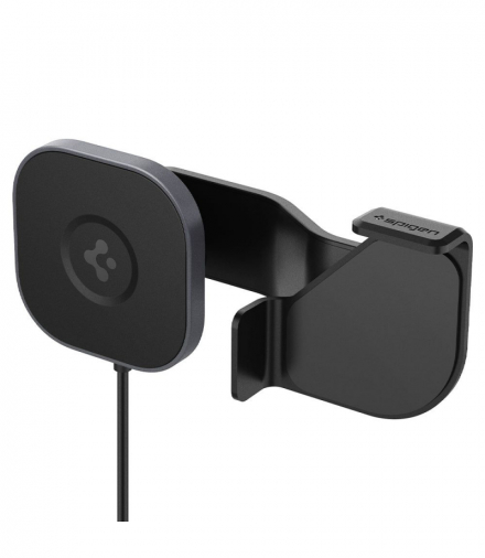 Spigen ITT90W Onetap Magnetic Magsafe Screen Car Mount Wireless Charger Tesla Model 3 / Y / X / S czarna TFO BRA013218