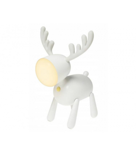 MARY`S LAMPKA LED JELONEK BIAŁY MW20535