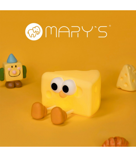 MARY'S LAMPKA LED SEREK Żółta Bezprzewodowa