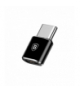 Adapter OTG microUSB - USB-C czarny TFO Baseus BRA006815