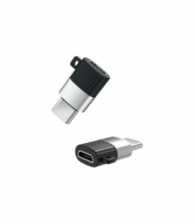 Adapter NB149-A microUSB - USB-C czarny TFO XO GSM102883