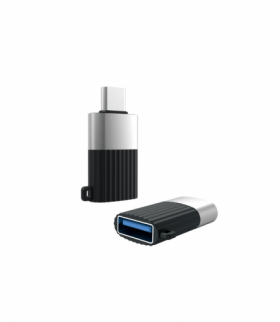 Adapter NB149-F USB - USB-C czarny OTG TFO XO GSM102888