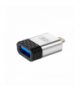 Adapter NB186 USB - Lightning srebrny OTG TFO XO GSM111841