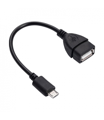Adapter z kablem AK-AD-09 micro USB B (m) / USB A (f) OTG 15cm TFO Akyga AKKSGZASAKY00052