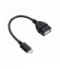 Adapter z kablem AK-AD-09 micro USB B (m) / USB A (f) OTG 15cm TFO Akyga AKKSGZASAKY00052