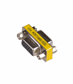 Adapter AK-AD-18 D-Sub (f) / D-Sub (f) ver. 15 pin VGA TFO Akyga AKKSGZASAKY00060