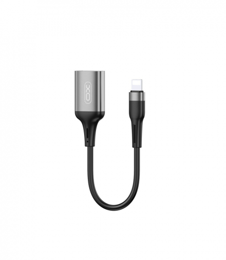 Adapter OTG NB201 USB - Lightning czarny TFO XO GSM170631