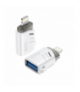 Adapter NB256A OTG USB - Lightning biały TFO XO GSM177684