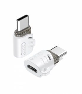 Adapter NB256G microUSB - USB-C biały TFO XO GSM177690