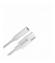 Adapter Smart USB-C - jack 3,5mm biały TFO Devia BRA013507