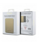 Guess power bank indukcyjny 15W GUPBM5ALGSGD 5000mAh złoty MagSafe Metal Script Logo TFO GSM178289