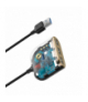 Baseus adapter HUB Square USB 3.0 do 4x USB czarny TFO BRA010741