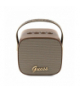 Guess głośnik Bluetooth GUWSB2P4SMW Speaker brown 4G Leather Script Logo with Strap TFO GSM178206