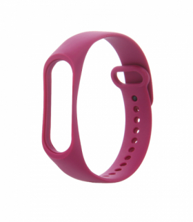 Pasek silikonowy do Xiaomi Mi Band 7 malinowy TFO OEM102469