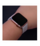 Pasek elastyczny M do Apple Watch 42/44/45 mm dł. 155 mm jasno szary TFO OEM102152