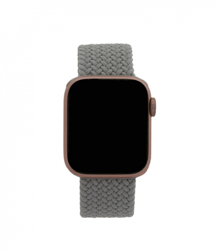 Pasek elastyczny S do Apple Watch 42/44/45 mm dł. 145 mm jasno szary TFO OEM102151