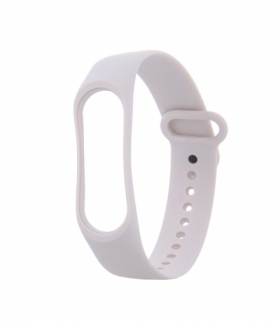 Pasek silikonowy do Xiaomi Mi Band 5 / 6 kość słoniowa TFO OEM101048