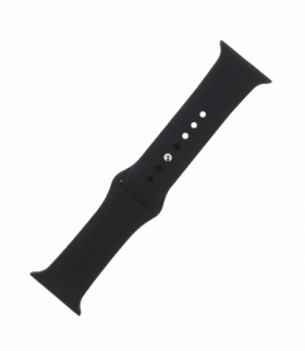 Pasek silikonowy M / L do Apple Watch 42 / 44 / 45mm czarny TFO OEM101034
