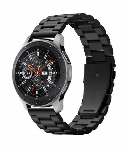 Spigen pasek Modern Fit Band do Samsung Watch 46 mm czarny TFO BRA010065