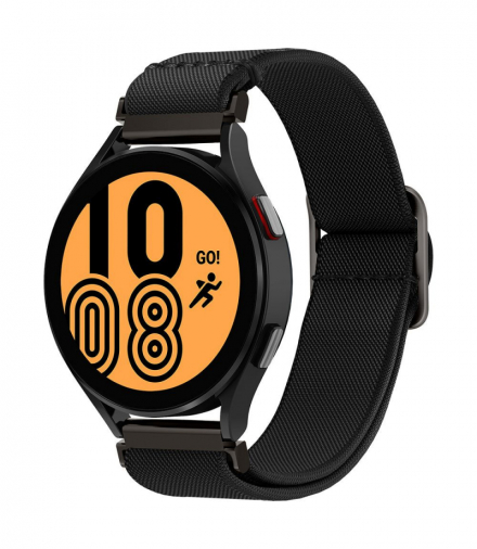 Spigen pasek Fit Lite do Samsung Galaxy Watch 4 40 / 42 / 44 / 46 mm czarna TFO BRA011830