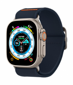 Spigen pasek Fit Lite Ultra do Apple Watch 4 / 5 / 6 / 7 / 8 / SE / Ultra (42 / 44 / 45 / 49 Mm) Navy TFO BRA013306