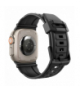 Spigen pasek Rugged Band do Apple Watch 4 / 5 / 6 / 7 / 8 / 9 / SE / Ultra 1/2 (42 / 44 / 45 / 49mm) czarny mat TFO BRA013869
