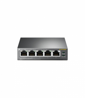 TP-Link TL-SF1005P Switch 5x RJ45 100Mb/s, 4x PoE, 58W TP-LINK TL-SF1005P