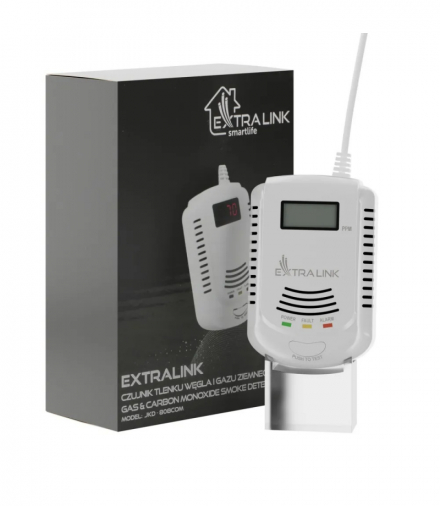 Extralink czujnik gazu i tlenku węgla JKD-808COM TFO ZAMSPEAOMAR00375