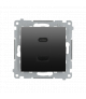 Ładowarka USB C+A (moduł), 30W, 230V, antracyt Simon 54 DEC2CAQ.01/48