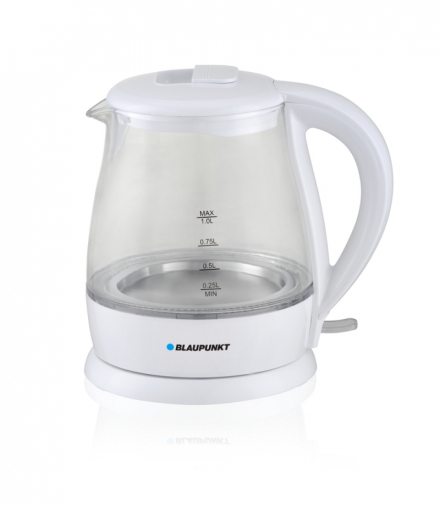 Czajnik elektryczny 1L, 1630W, biały, Blaupunkt EKG301 TFO AGDAOBDDBLAUP106