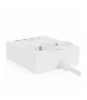 Huslog płaski przedłużacz z 2x230V + ładowarka 4xUSB EMX-190124 TFO AGDAOHUS100013