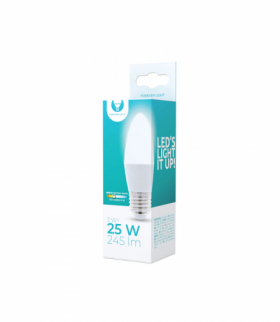 Żarówka LED E27 C37 3W 230V 4500K 245lm Forever Light RTV003436