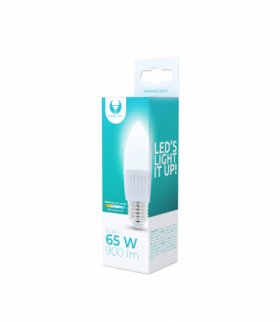 Żarówka LED E27 C37 10W 230V 4500K 900lm ceramiczna Forever Light RTV003465