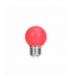 Żarówka LED E27 G45 2W 230V czerwona 5 sztuk Forever Light RTV003602