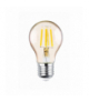 Żarówka LED Filament E27 A60 4W 230V 2200K 400lm COG złota Forever Light RTV0100006