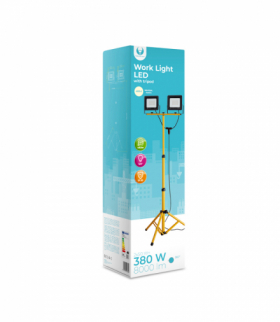 Naświetlacz LED na statywie 2x50W 4500K Forever Light RTV03600003