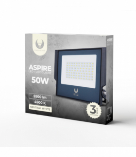 Naświetlacz LED ASPIRE 50W 4500K 5500lm 230V Forever Light RTV0700005