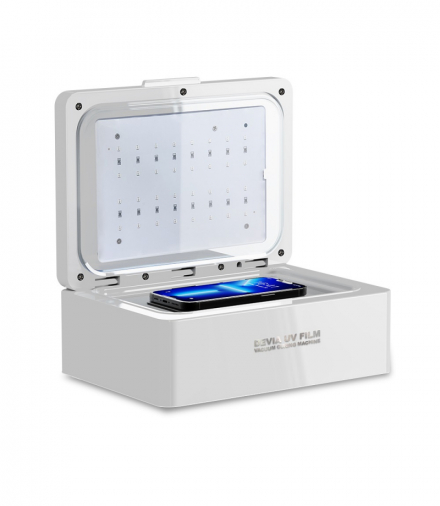 Lampa UV LED do naklejanie folii światłoutwardzalnej na smartfonach, próżniowa 30W Devia TFO GSM168369