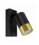 Oprawa dekoracyjna PUZON WLL GU10 BLACK/GOLDEN czarny/złoty Struhm 04286