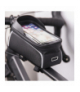 Wodoodporna torba rowerowa z osłoniętym uchwytem na telefon Model02 czarna TFO OEM100511