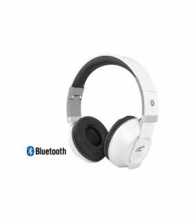 Słuchawki bluetooth BT, LTC MIZZO, biale LTC LXBT1000