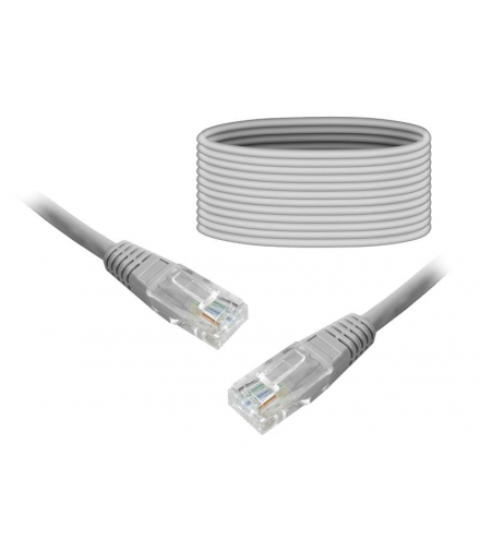 Kabel komputerowy sieciowy 1:1, 8P8C (patchcord), CAT6E, 20m. LAMEX LX8330 20M