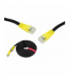 Kabel komputerowy sieciowy 1:1 8p8c cat.5 10m ultra slim 5/1mm silicone (patchcord) LAMEX LXIT10