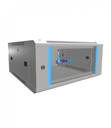 Extralink 4U 600x600 Szara Szafa rack montowana na ścianie EXTRALINK EX.8543