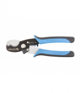 Szczypce 2w1, cięcie przewodów do 10mm² i ściągasz izolacji 8.0 mm² Hogert HT1P045
